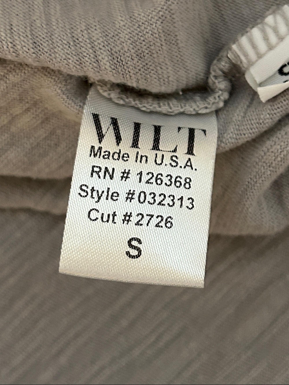Wilt Slub Fabric Flowy Racerback Tank Top Small - Picture 4 of 5
